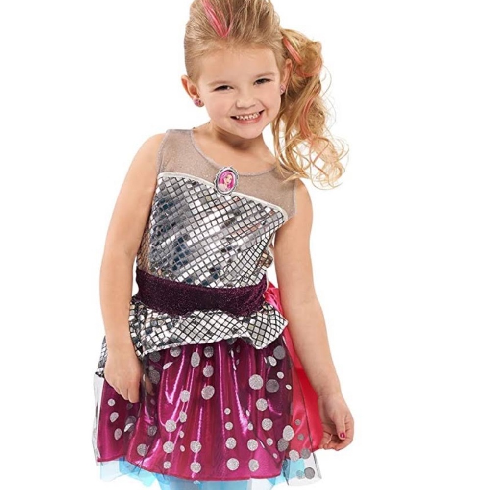 BARBIE Rockin Royals Costume Dress size 2